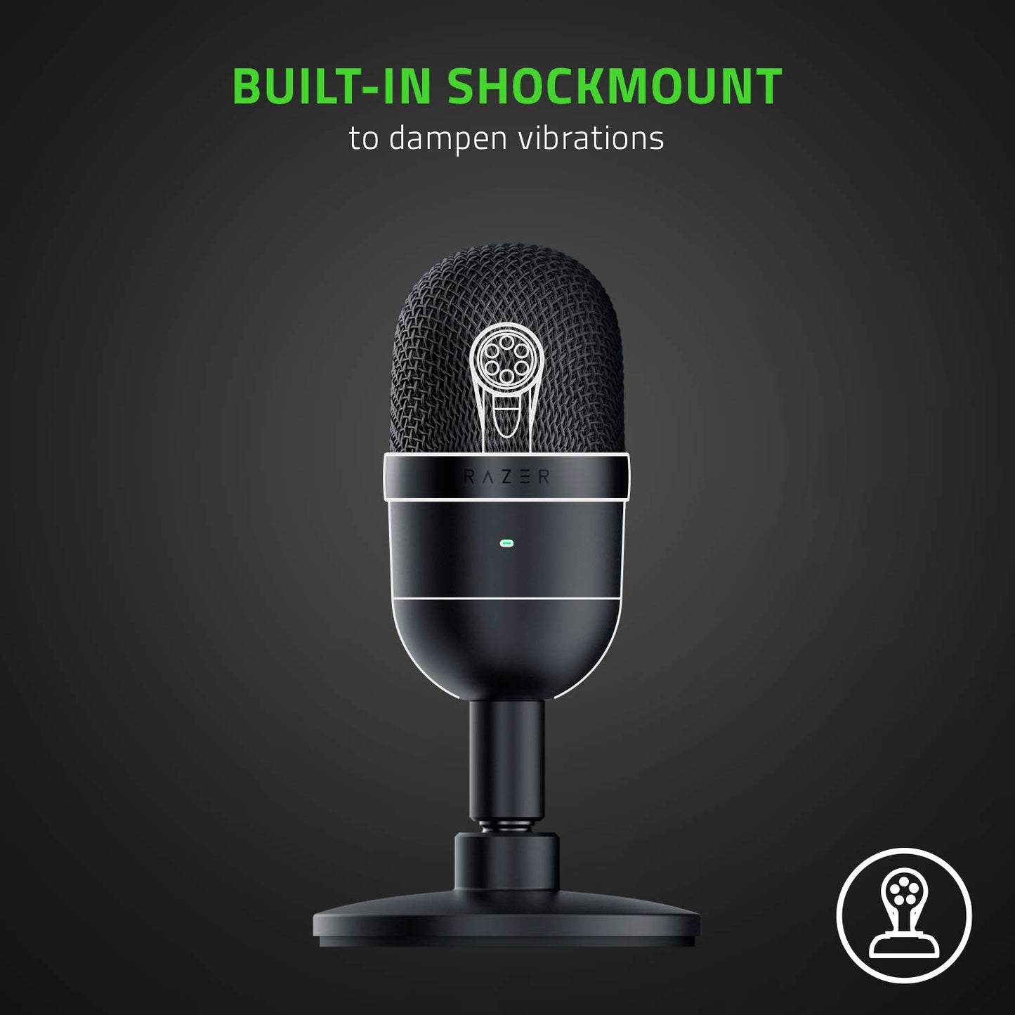 Razer Seiren Mini USB Condenser Microphone (Black)