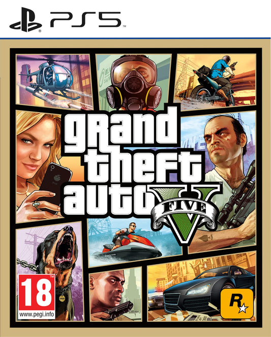 Grand Theft Auto 5 / GTA V - PS5 Game