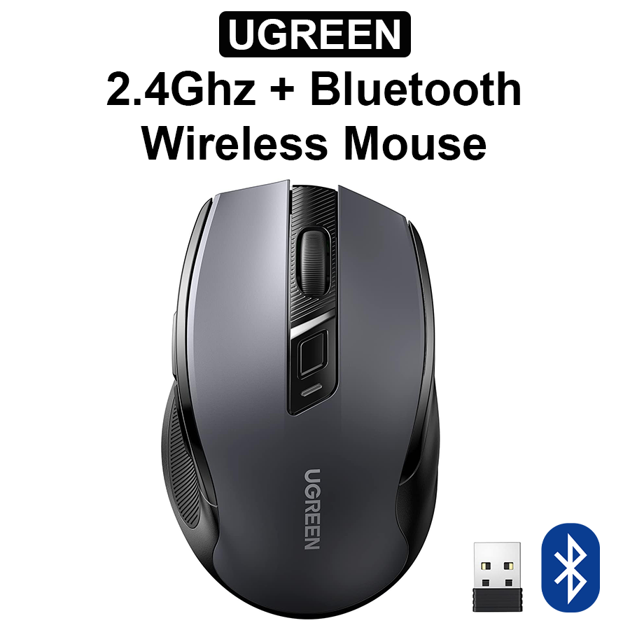 2.4Ghz & Bluetooth Wireless Mouse - 90855