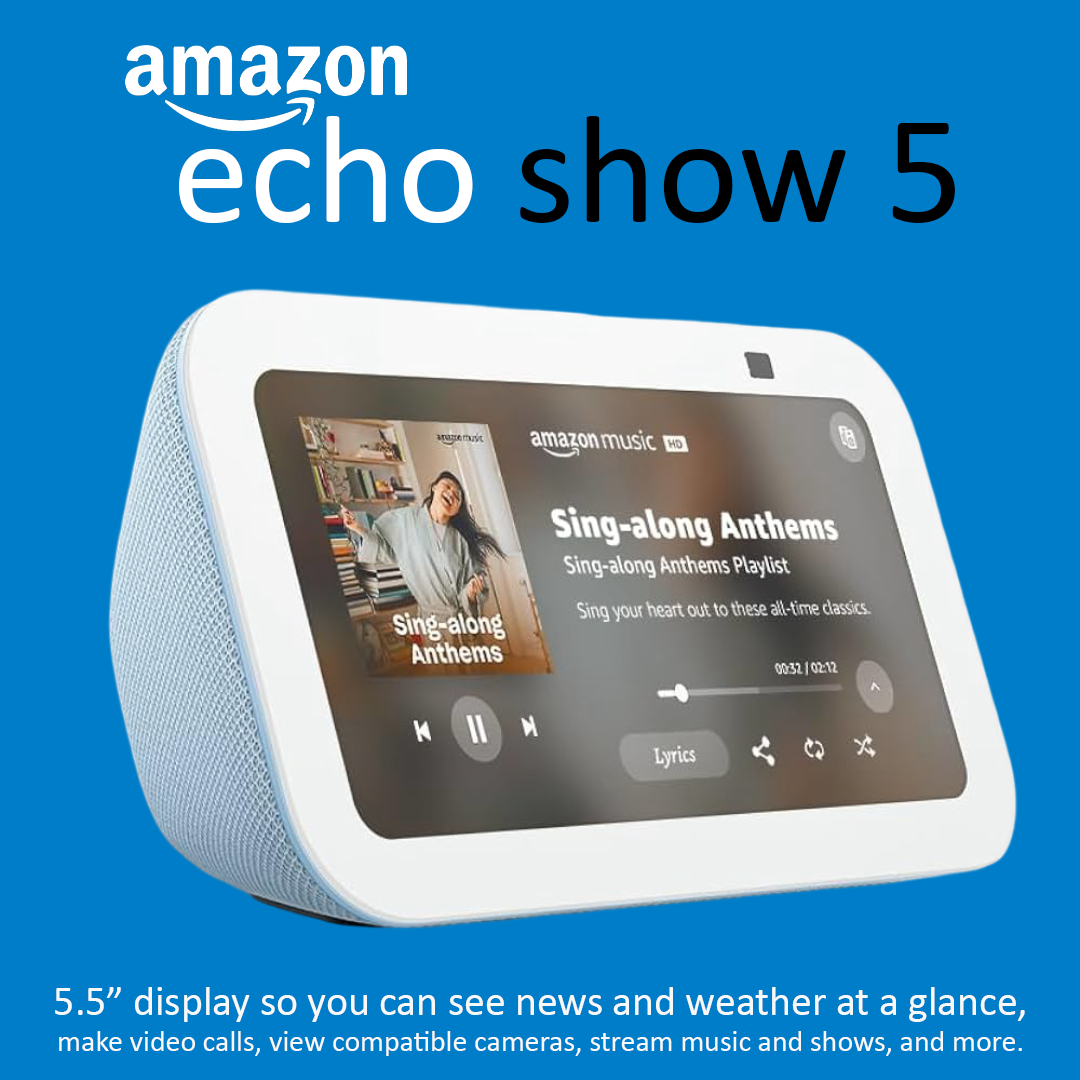 Amazon Echo Show 5 Smart Speaker with Display White | Le Vend