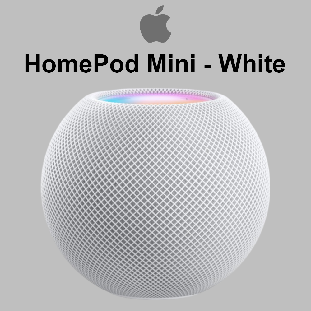 Apple Homepod Mini Voice Assistant Speaker - White
