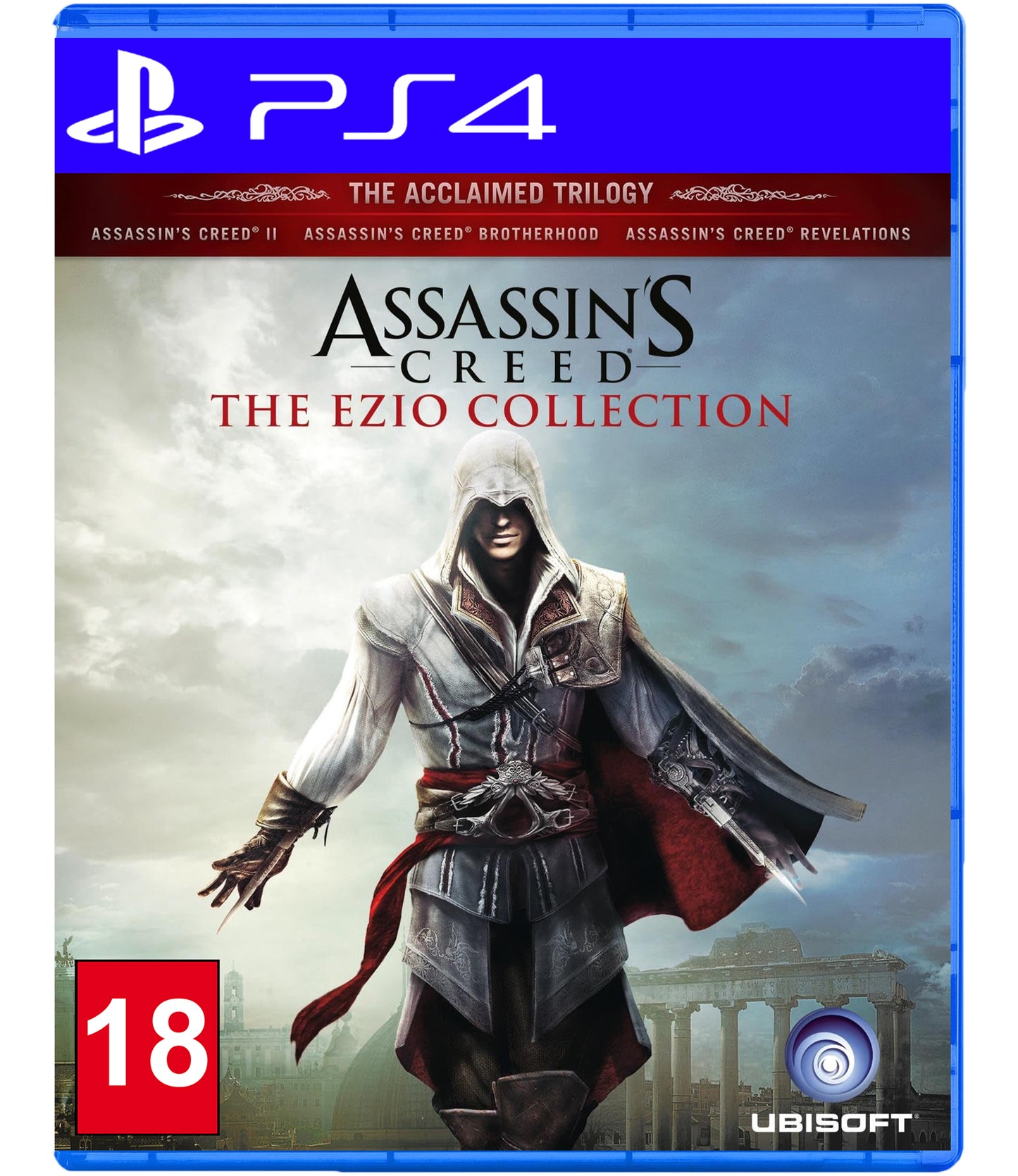 Assassins Creed The Ezio Collection - PS4 Game (Includes: Assassin Creed II, Revelations & Brotherhood)