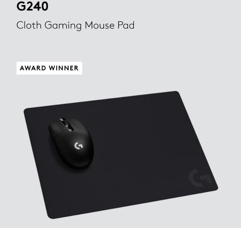 Logitech mouse...now w a FREE MOUSE factory PAD