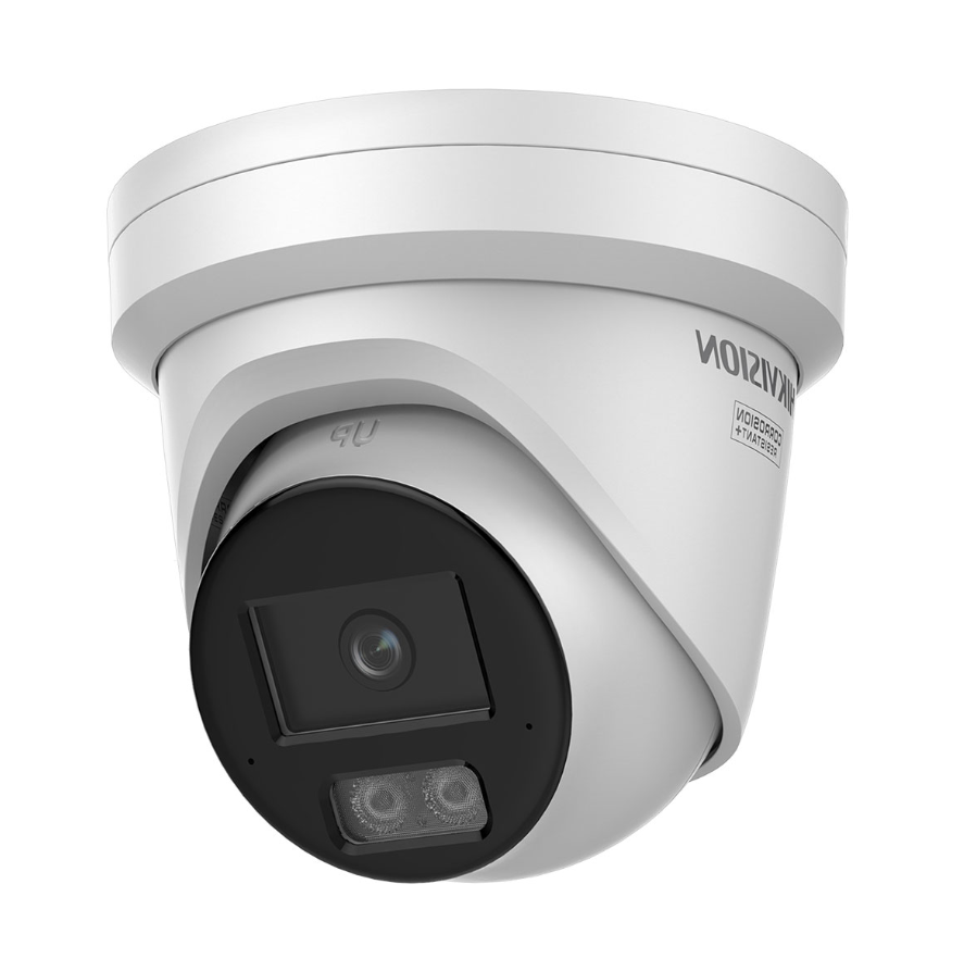 Hikvision 4MP ColorVu Smart Hybrid Light Fixed Turret Network Camera