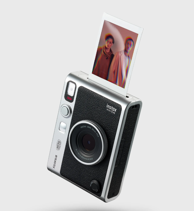 Fujifilm Instax Mini Evo Instant Hybrid Camera & Printer - Black