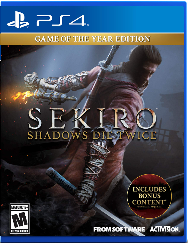 Sekiro Shadows Die Twice Game of the Year Edition - PS4 Game