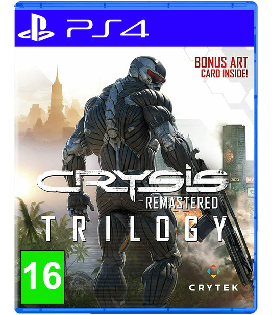 Crysis Remastered Trilogy - PS4 Game (Includes: Crysis 1, 2 & 3)