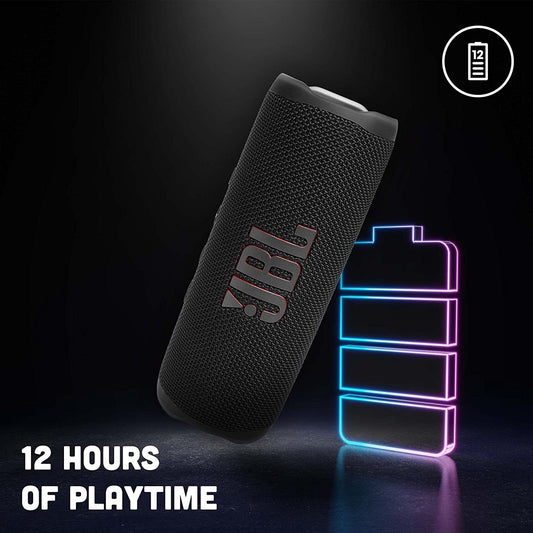 JBL Flip 6 Bluetooth Portable Speaker (Black)
