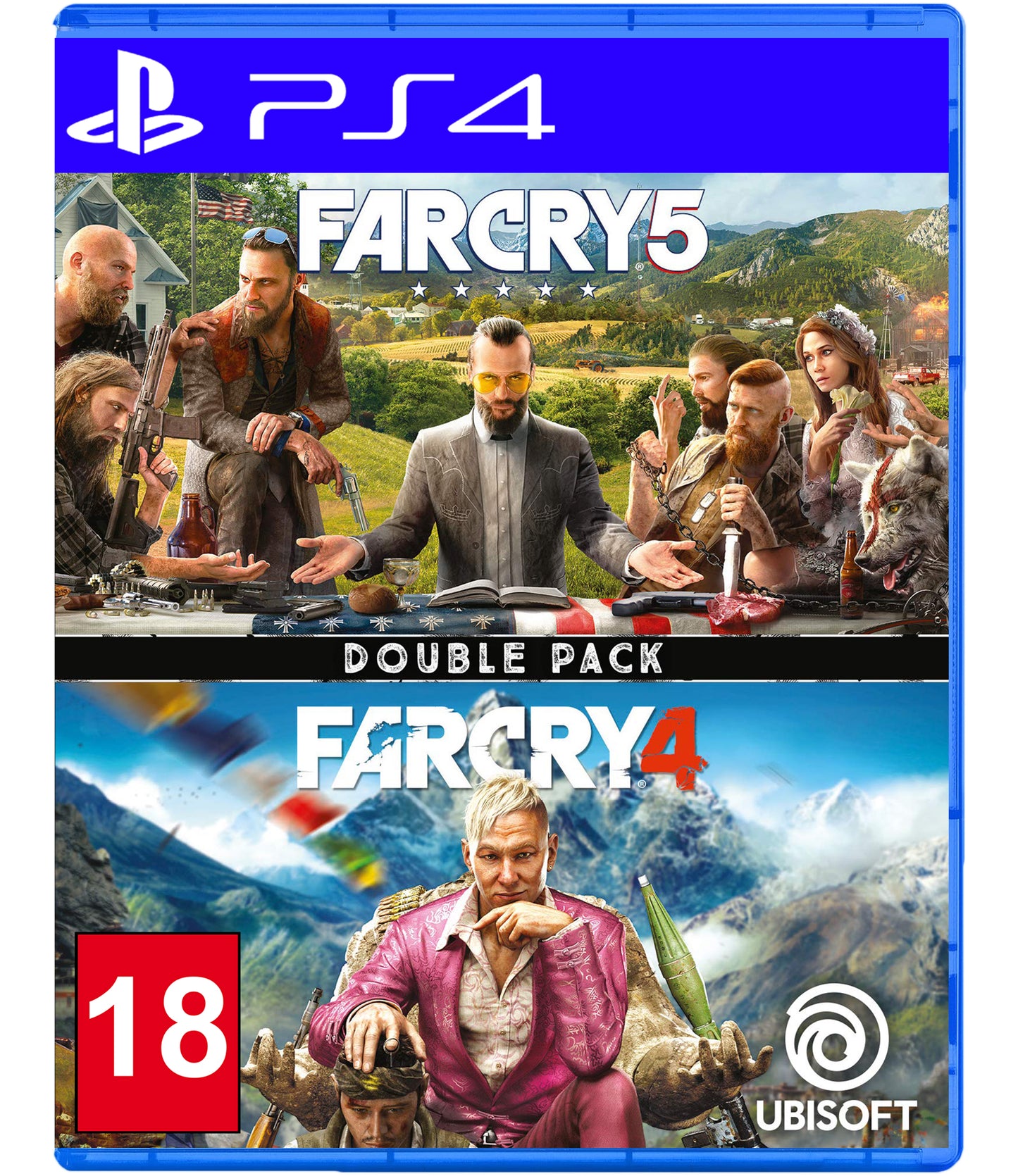 Farcry 4 + Farcry 5 - Double Pack / Far Cry - PS4 Game
