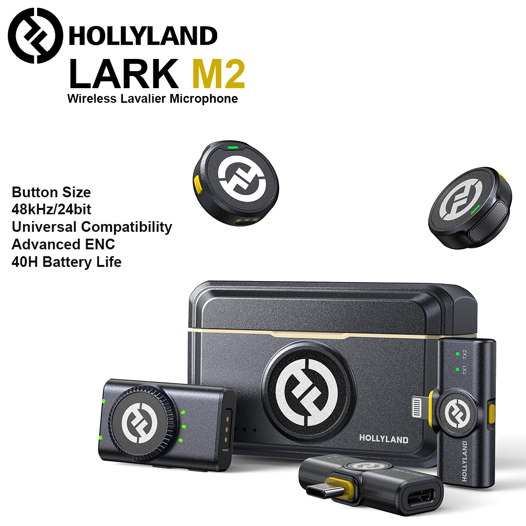 Hollyland Lark M2 Wireless Lavalier Microphone