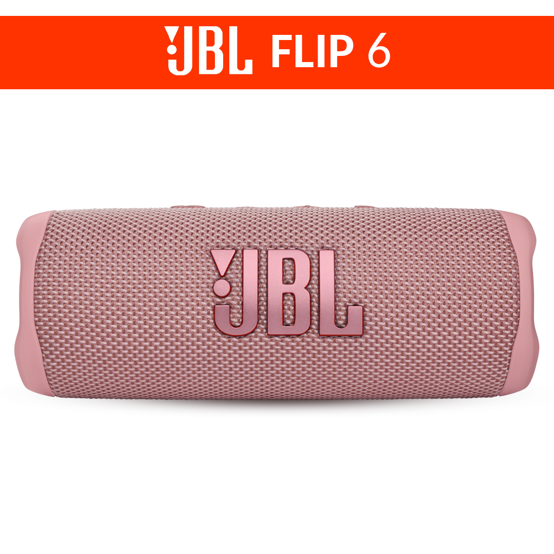 JBL Flip 6 | Portable Waterproof Speaker - Pink