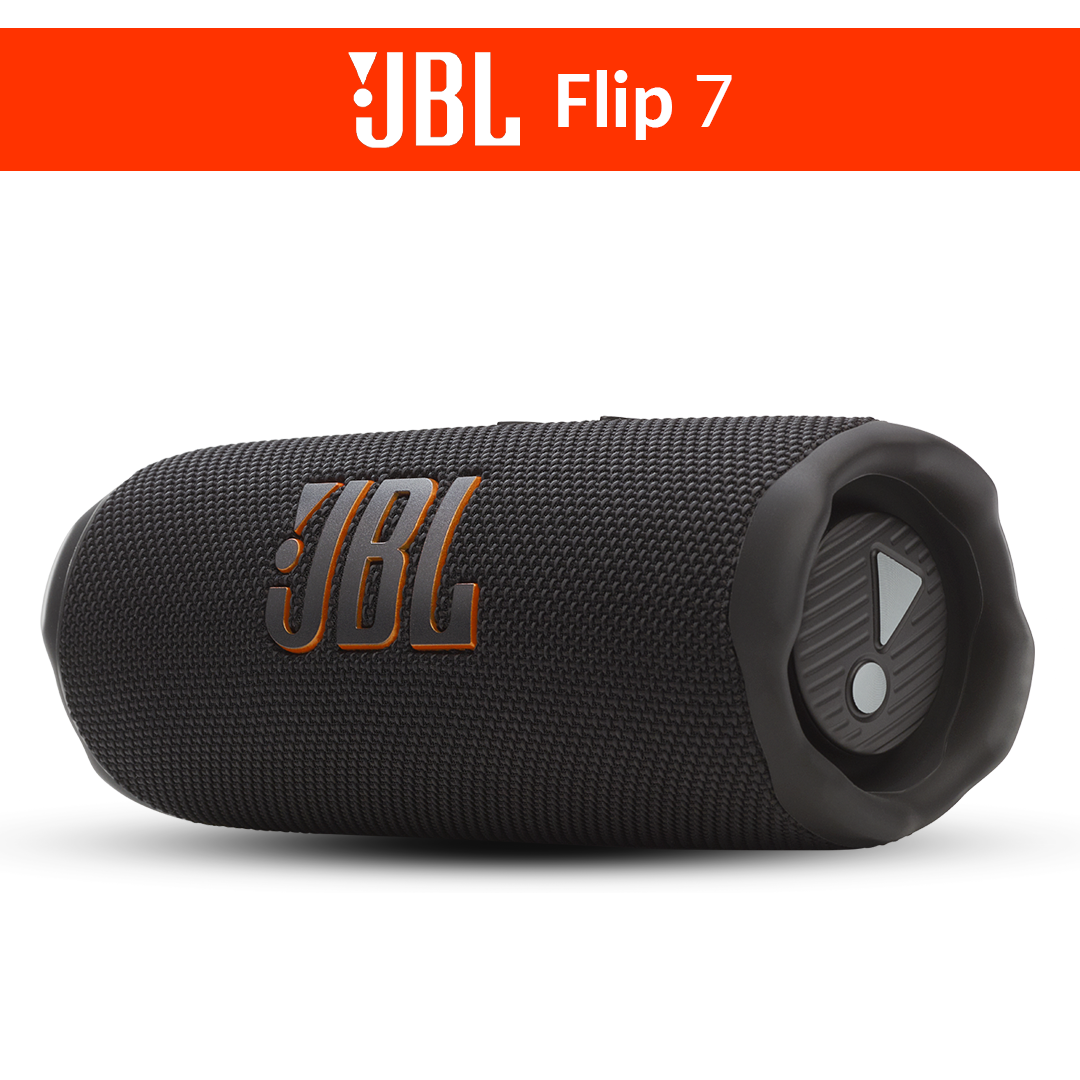 JBL Flip 7 | Portable Waterproof Speaker - Black | Le Vend Online JBL Flip 7 | Portable Waterproof Speaker - Black | Le Vend Online