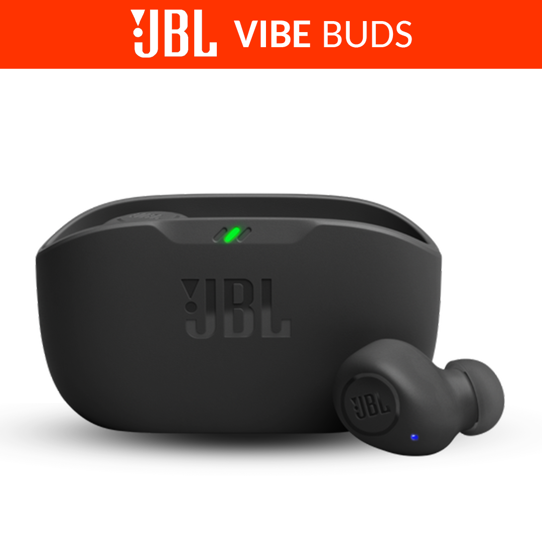 JBL Vibe Buds | True Wireless Earbuds - Black