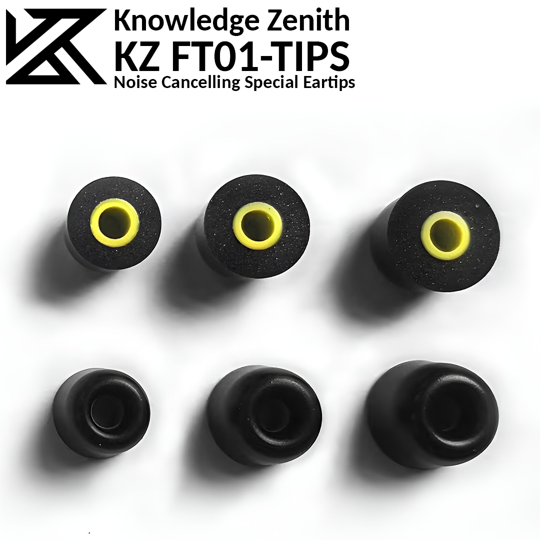 KZ FT01-TIPS | Noise Cancelling Special Eartips