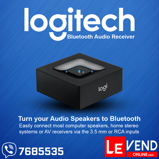 Logitech Bluetooth to 3.5mm Aux & RCA Audio Receiver