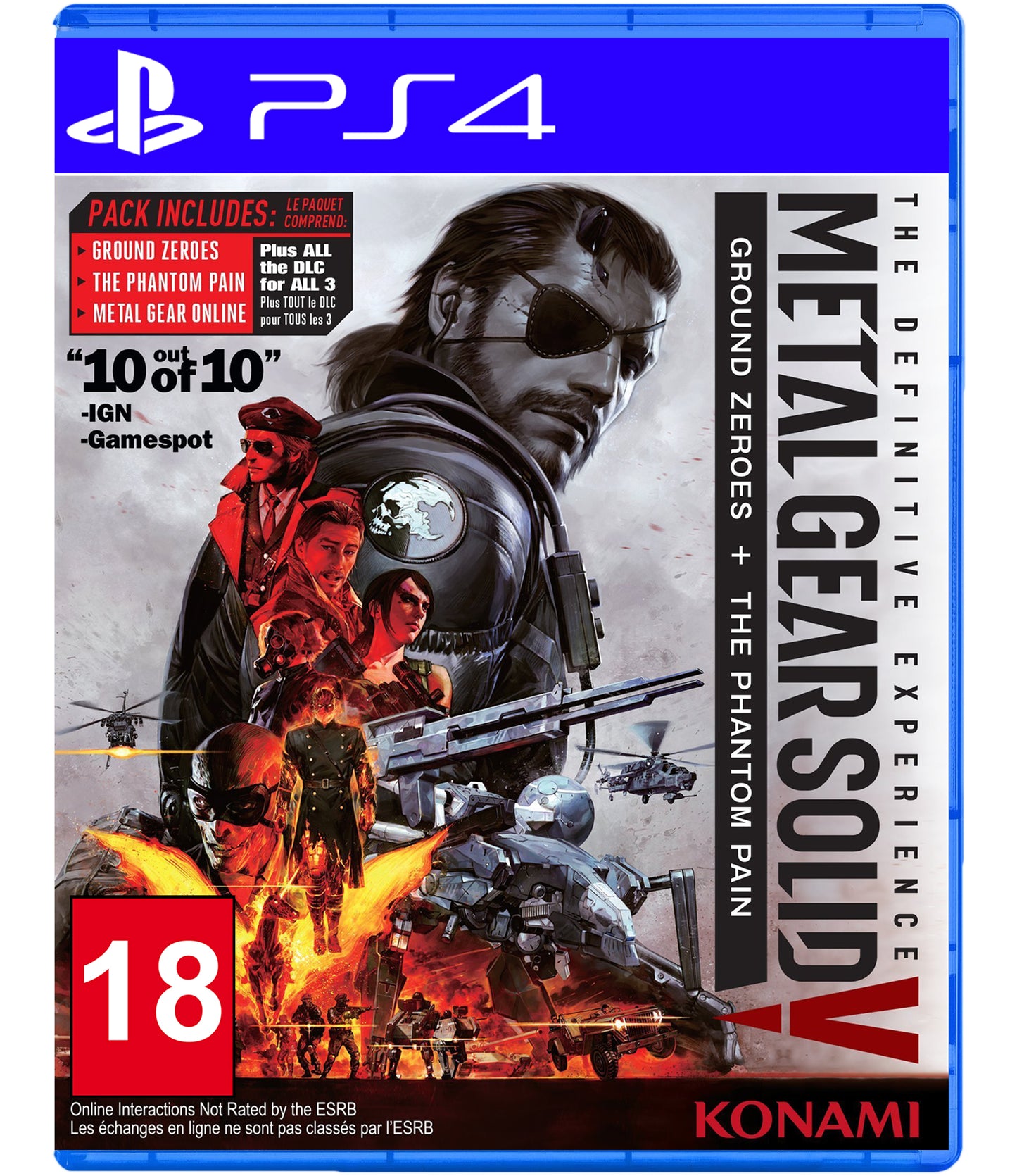 Metal Gear Solid V 5 Definitve Experience - PS4 Game (Ground Zeros + The Phantom Pain)
