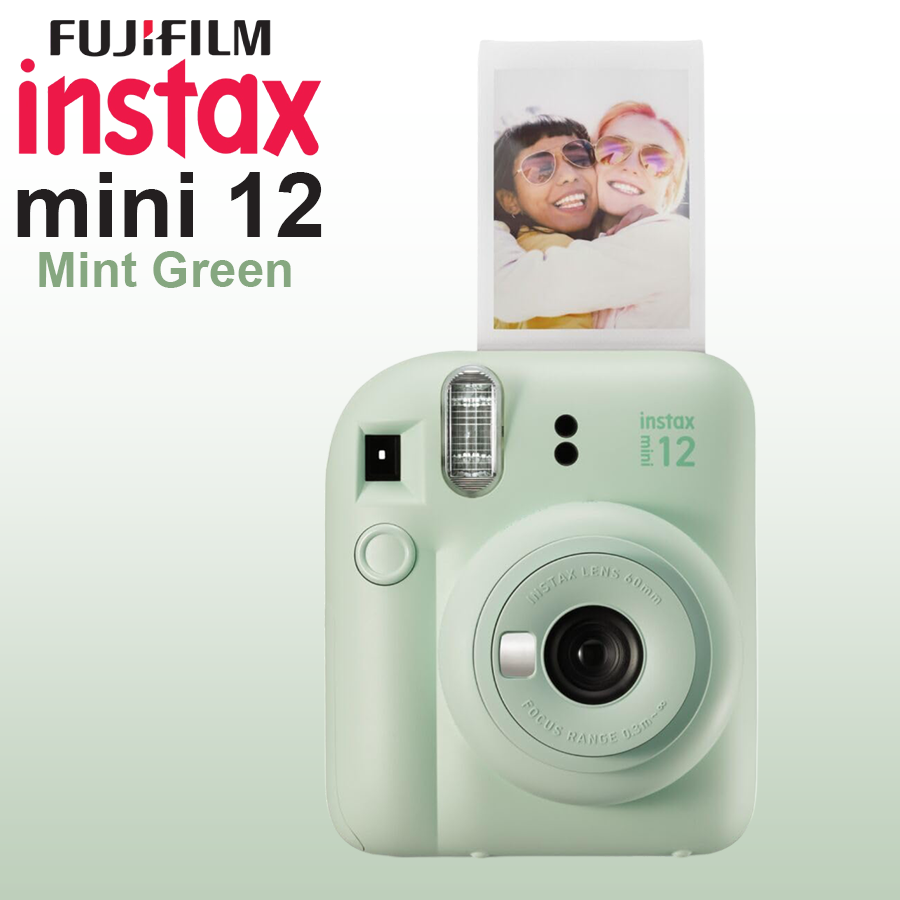 FujiFilm Instax Mini 12 Instant Camera Mint Green Le Vend Online