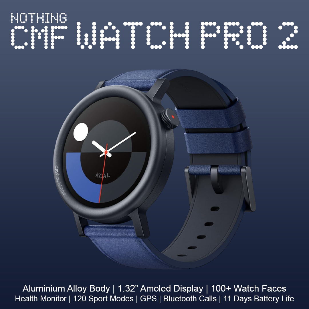 CMF by Nothing Watch Pro 2 Smart Watch - Blue