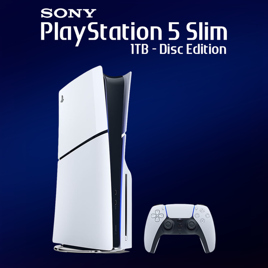 Sony PlayStation 5 Slim 1TB Console - Disc Edition