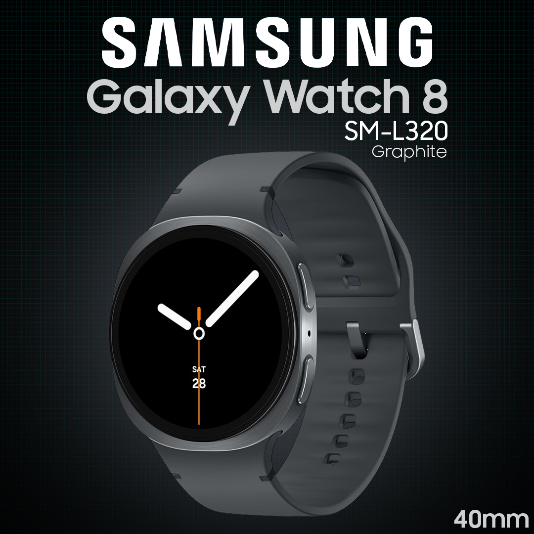 Samsung Galaxy Watch 8 | 40mm Smart Watch (Graphite) - SM-L320