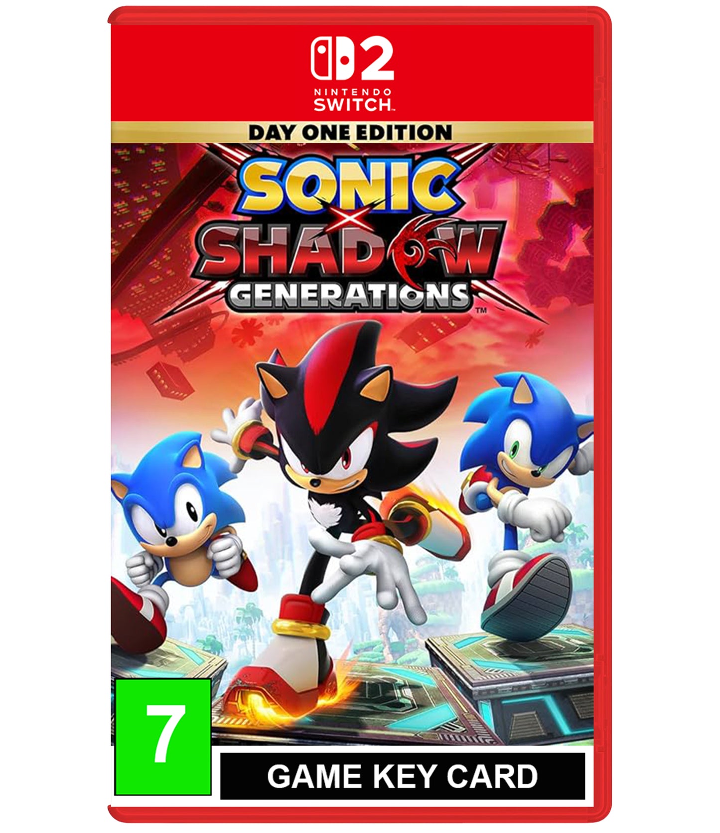Sonic X Shadow Generations Day One Edition - Nintendo Switch 2 Game