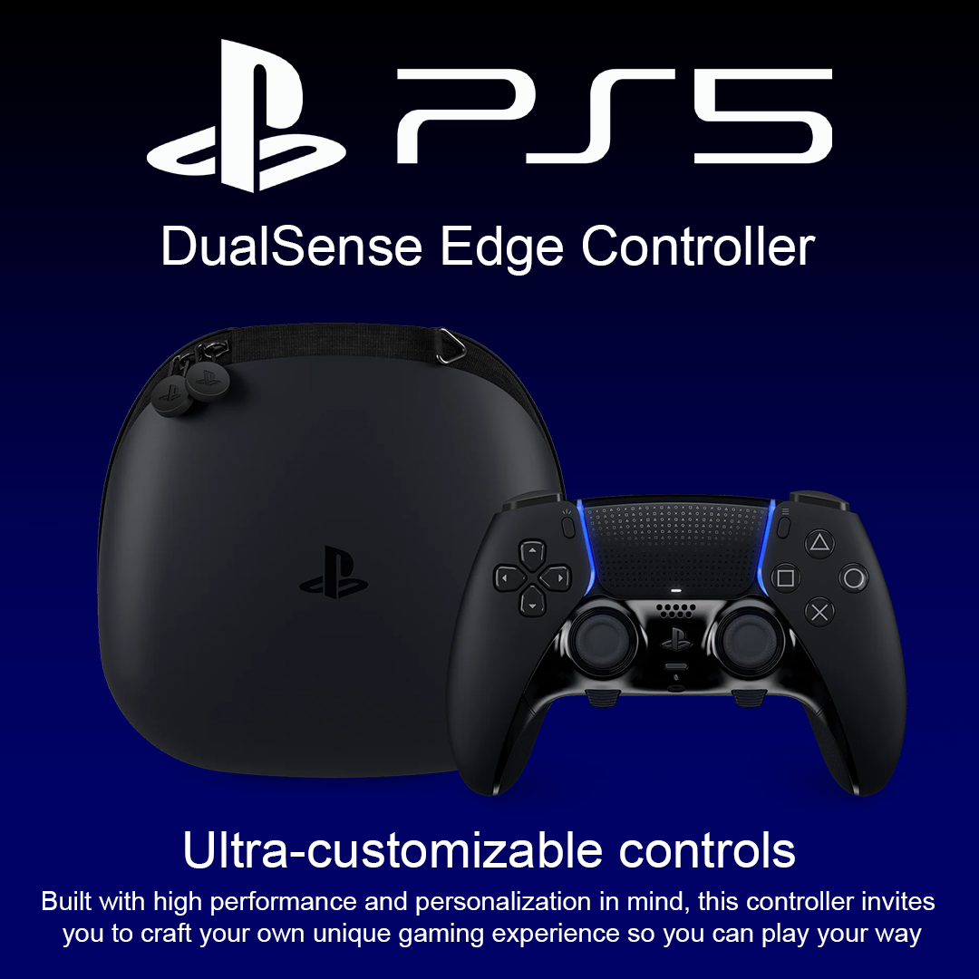 Sony PS5 Dualsense Edge Controller - Black