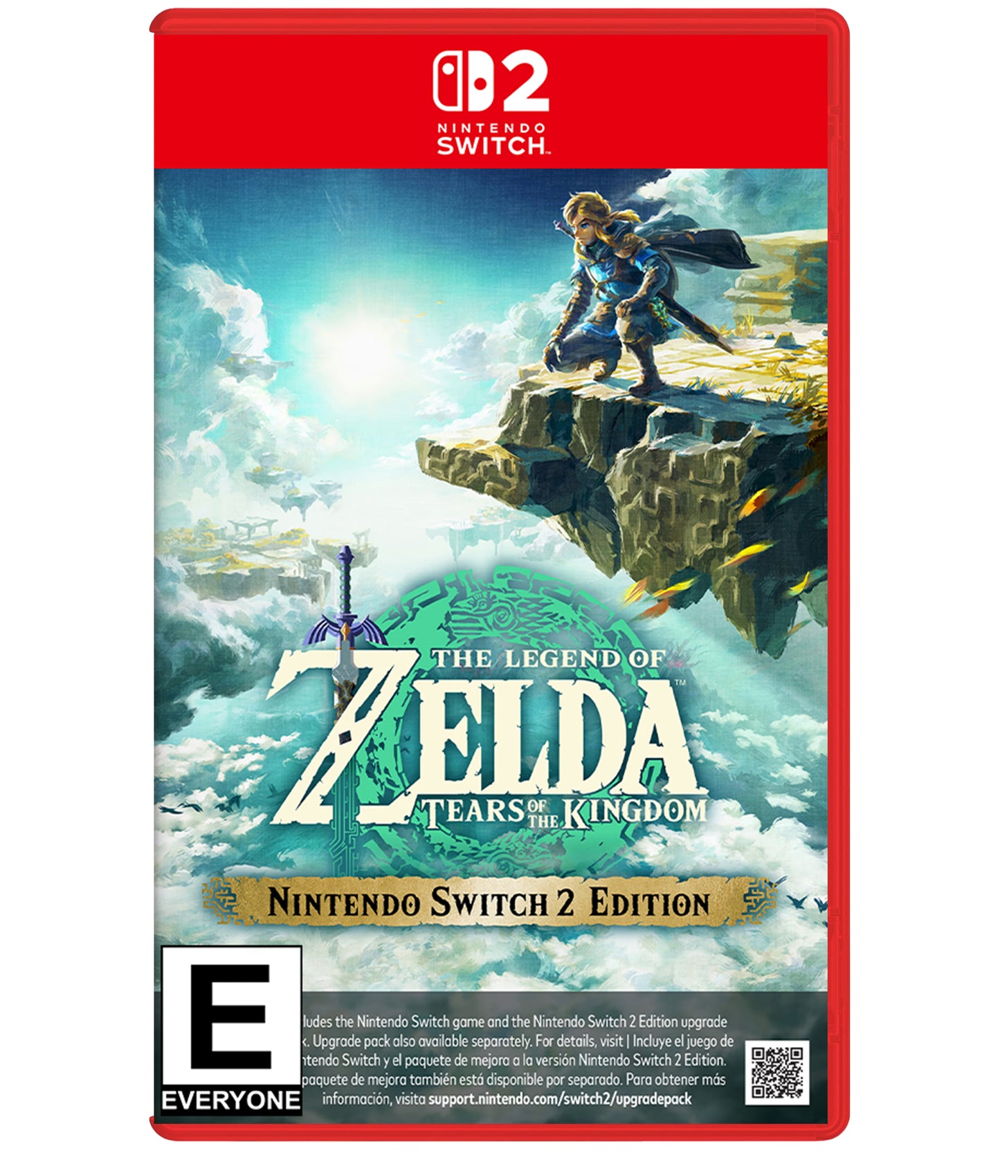 The Legend of Zelda Tears of the Kingdom - Nintendo Switch 2 Game