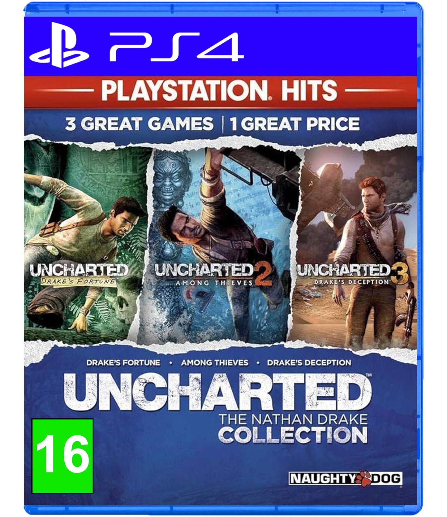 Uncharted - The Nathan Drake Collection - PS4 Game