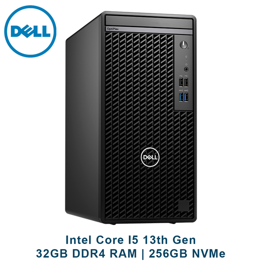Dell OptiPlex 7010 MT (i5 13th, 32GB RAM, 256GB SSD) Desktop CPU