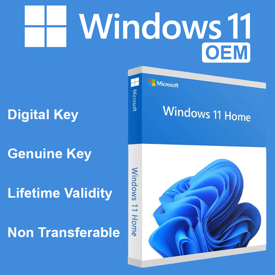 Microsoft Windows 11 Home Genuine Activation Key - OEM
