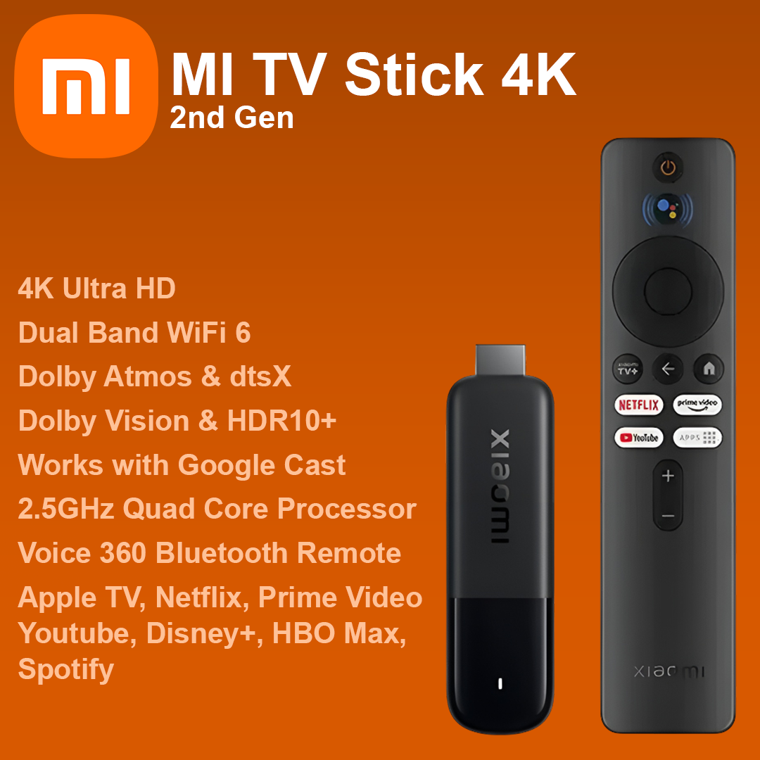 Xiaomi MI TV Stick 4K 2nd Gen - Android TV