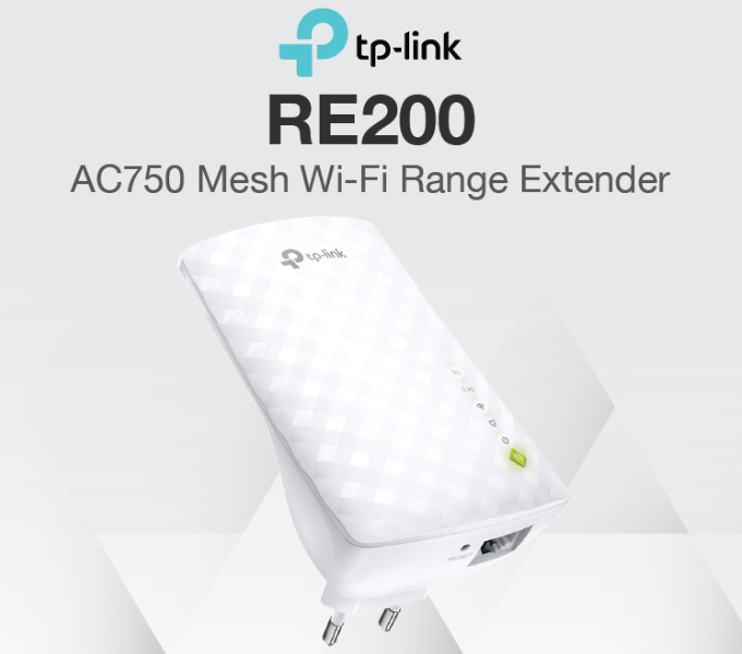 TP Link AC750 Wifi Range Extender RE200 Le Vend Online Maldives