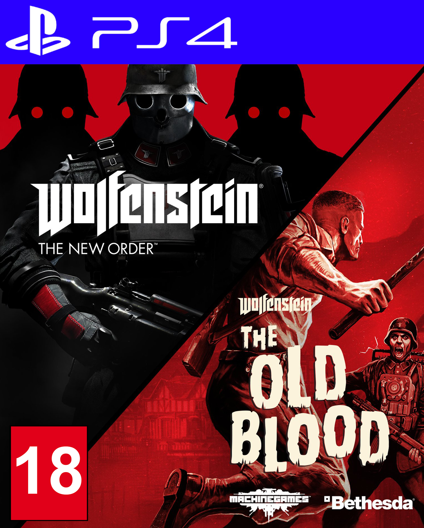 Wolfenstein The New Order - The Old Blood - PS4 Game