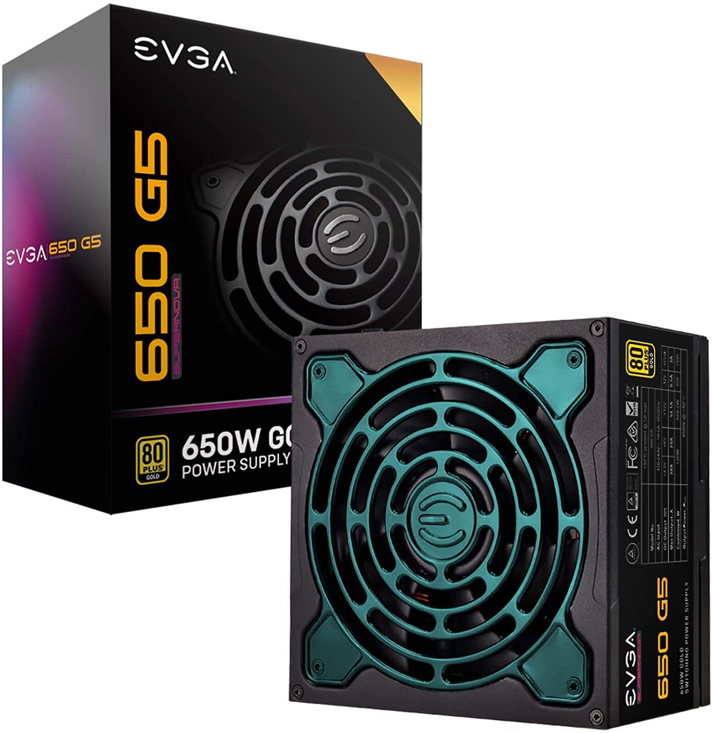 EVGA G6 SuperNova 650W 80+ Gold Full Modular Power Supply