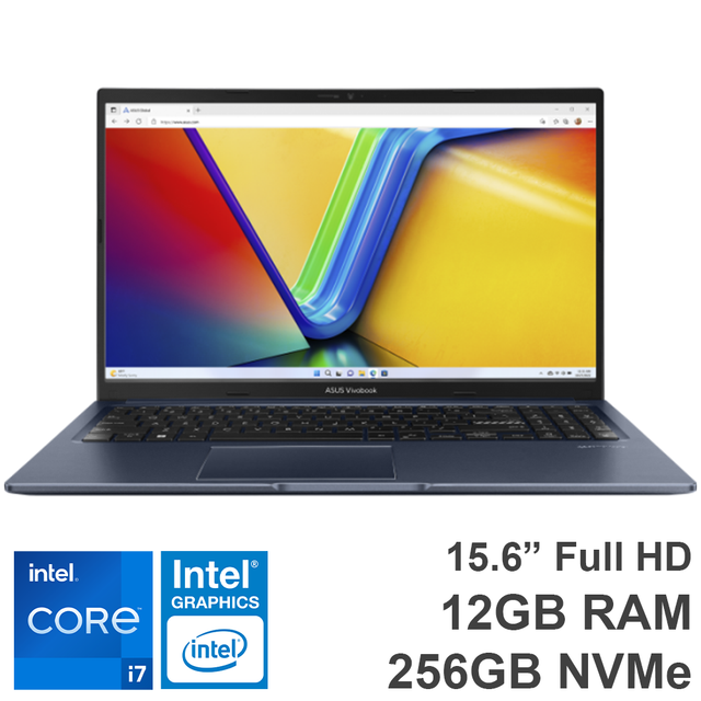 Asus A1504VA 15.6" I3 13th 12GB RAM 256GB SSD Laptop