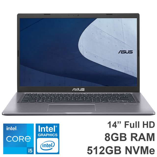 Asus P1412CEA 14" I5 11th 8GB RAM 512GB SSD Laptop
