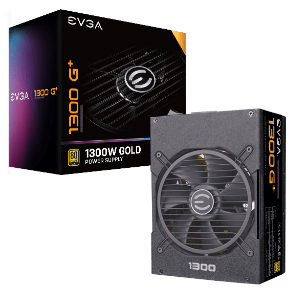 EVGA SuperNova G+ 1300W 80+ Gold Full Modular Power Supply