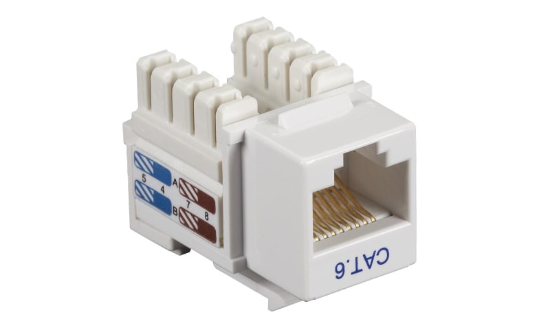 CAT 6 RJ45 Keystone - Punch Down Modular Type