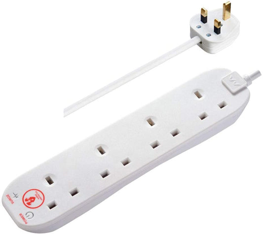 4 Socket 2M Power Extension Board