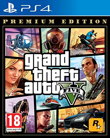 Grand Theft Auto V / GTA 5 - Premium Edition - PS4 Game