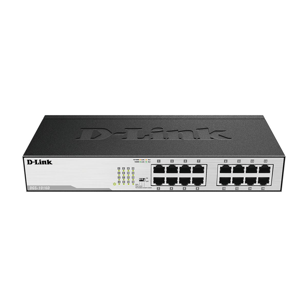 D Link 16 Port Gigabit Network Switch - DGS-1016C