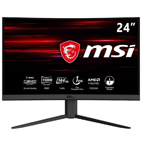 MSI Optix 24Inch Curved 144Hz Full HD Gaming Monitor - G24C4