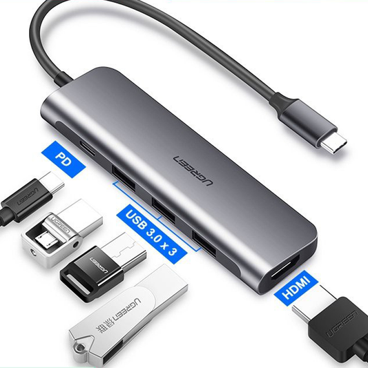 3x Type A 3.0 / HDMI / PD - USB C Hub - 50209