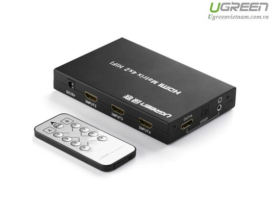 HDMI 4 x 2 Port Matrix Switch - 40216