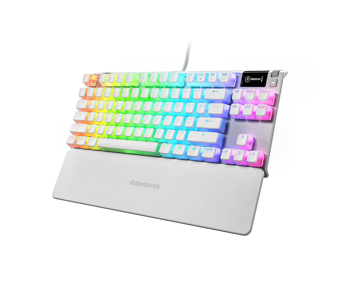 SteelSeries Apex TKL Keyboard - Ghost Edition - Red Switch – Le Online | Computer Store in Maldives