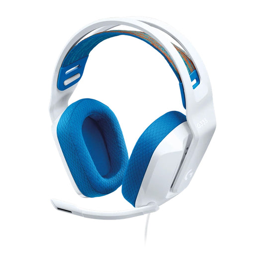 Logitech G335 Wired Gaming Headphones - White