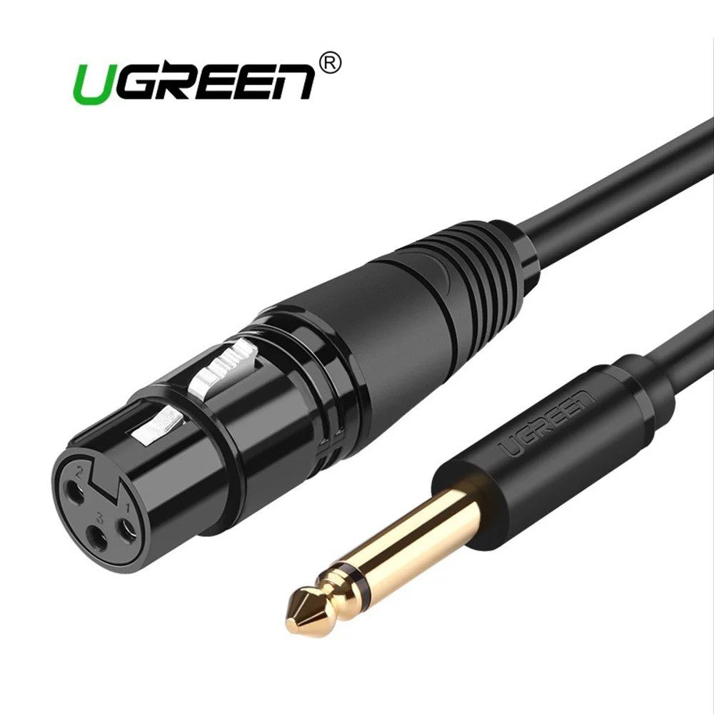 6.5 Aux Male to XLR Female Audio Cable - 3M - 20720