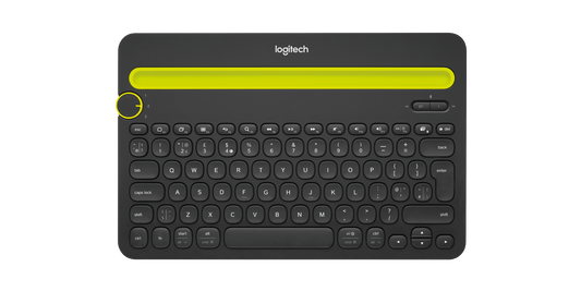 Logitech K480 Bluetooth Multi Device Keyboard Black