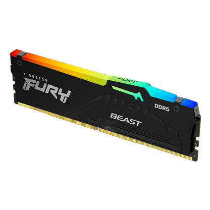 Kingston Fury Beast RGB DDR5 Desktop Ram - 32GB / 5200Mhz