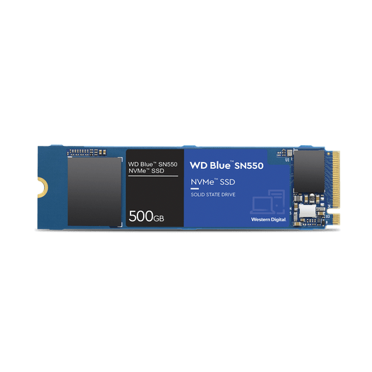 WD Blue 500GB NVMe SSD - SN550
